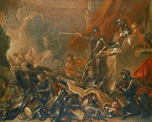 La fragua de Vulcano de Luca Giordano
